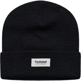 Hummel Black Stickad Beanie
