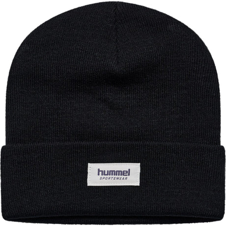 Hummel Black Stickad Beanie