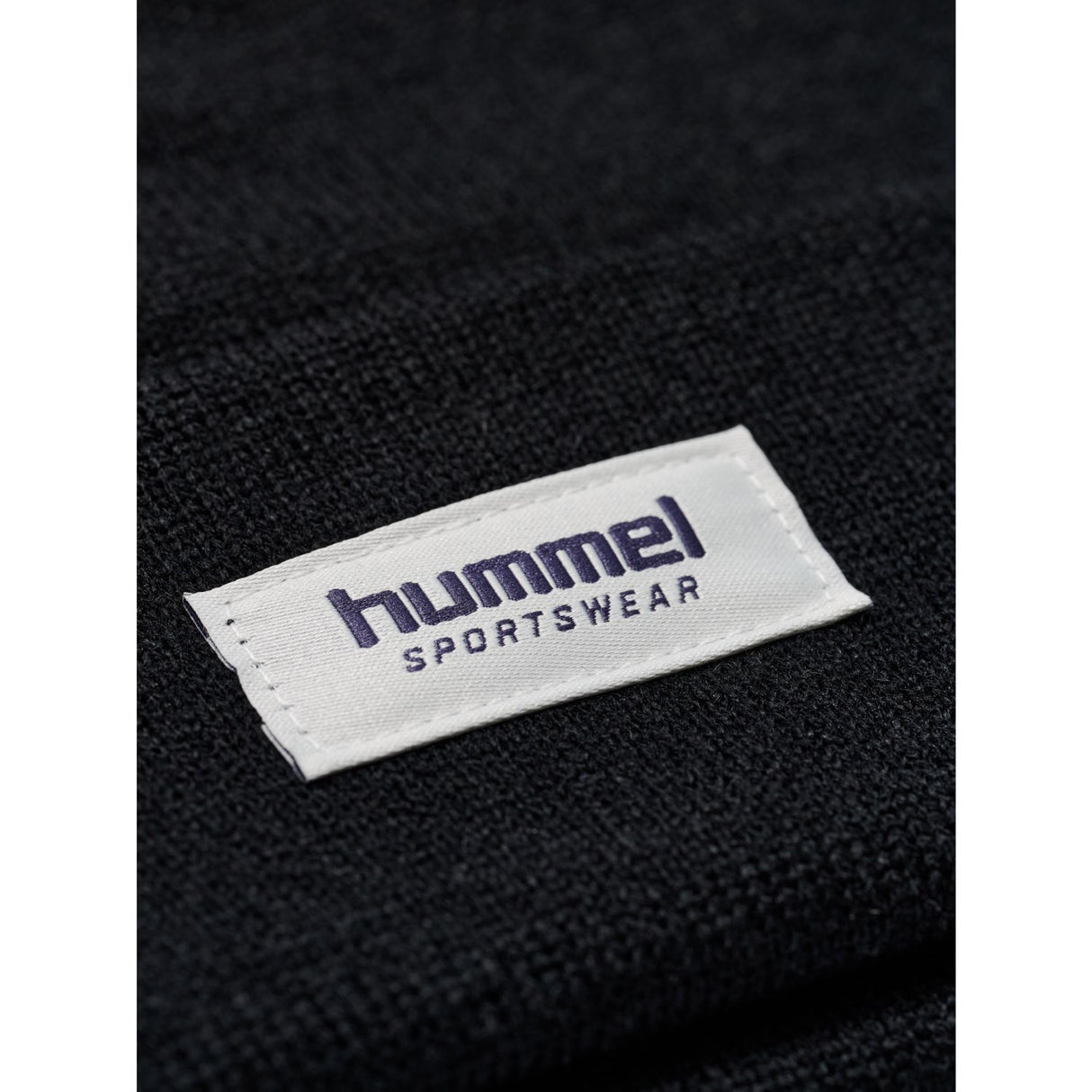 Hummel Black Stickad Beanie