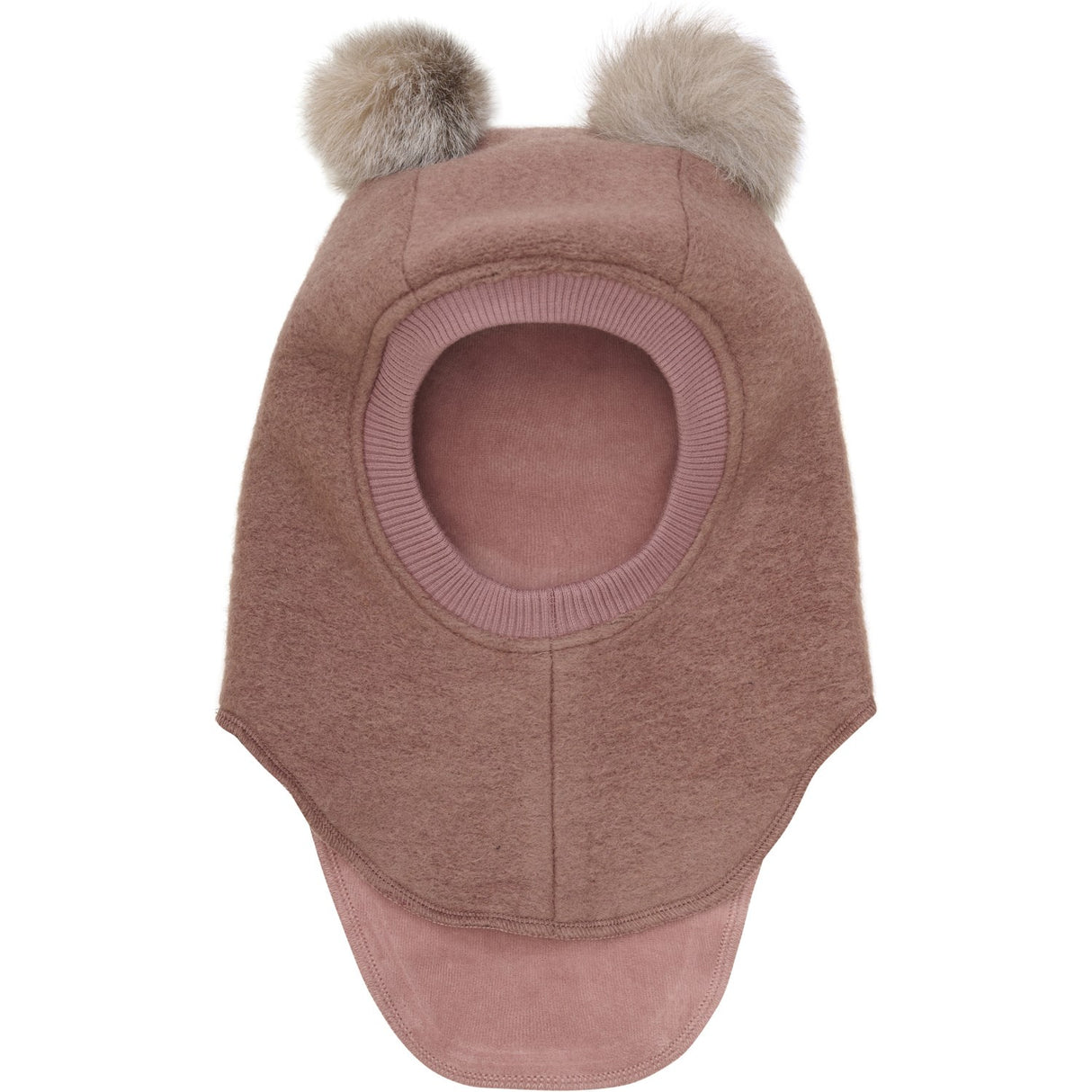 Huttelihut Burlwood Elefanthatt Ull Alpaca Pompoms