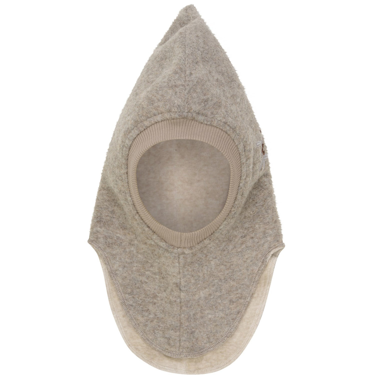 Huttelihut Camel Melange Elefanthatt Emb. Ull