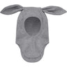 Huttelihut Medium Grey Melange Elefanthatt Ears Ull Rib