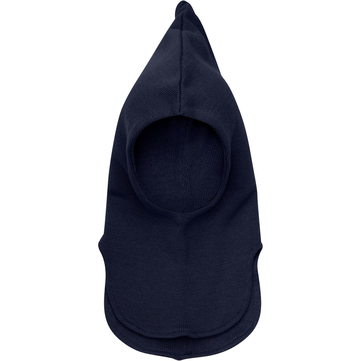 Huttelihut Dark Navy Elefanthatt Ull Stickad Windstop