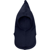 Huttelihut Dark Navy Elefanthatt Ull Stickad Windstop