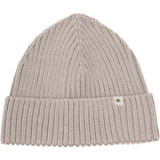 Huttelihut Camel Melange Beanie Ull Stickad