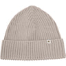 Huttelihut Camel Melange Beanie Ull Stickad