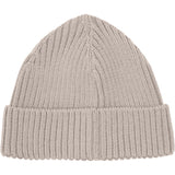 Huttelihut Camel Melange Beanie Ull Stickad