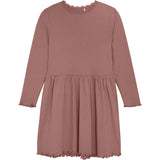 Huttelihut Burlwood Klänning Ls Rib