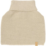 Huttelihut Sand Melange Neck Warmer Ull Stickad