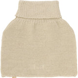 Huttelihut Sand Melange Neck Warmer Ull Stickad