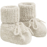 Huttelihut Off-White Footies Alpaca Ull Stickad