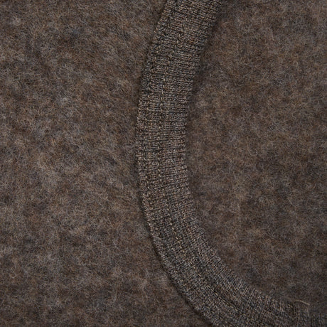 Huttelihut Brown Melange Elefanthatt Ears Ull Fleece