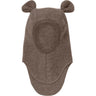 Huttelihut Brown Melange Elefanthatt Ears Ull Fleece