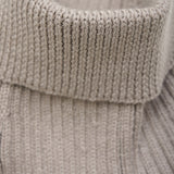 Huttelihut Camel Melange Neck Warmer Ull Stickad