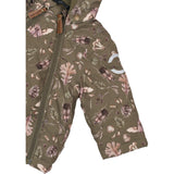 Mikk-Line Burnt Olive Polyester Baby Jacka AOP