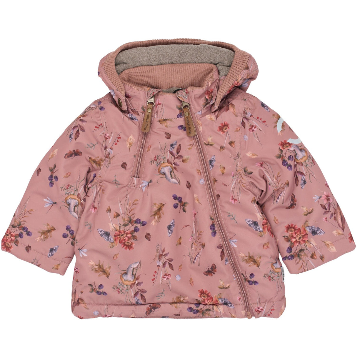 Mikk-Line Burlwood Polyester Baby Jacka AOP