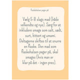 BABYBITE MATKORT: MATDETEKTIVERNA - Aktivitetskort som gör det roligt för barn att smaka på ny mat