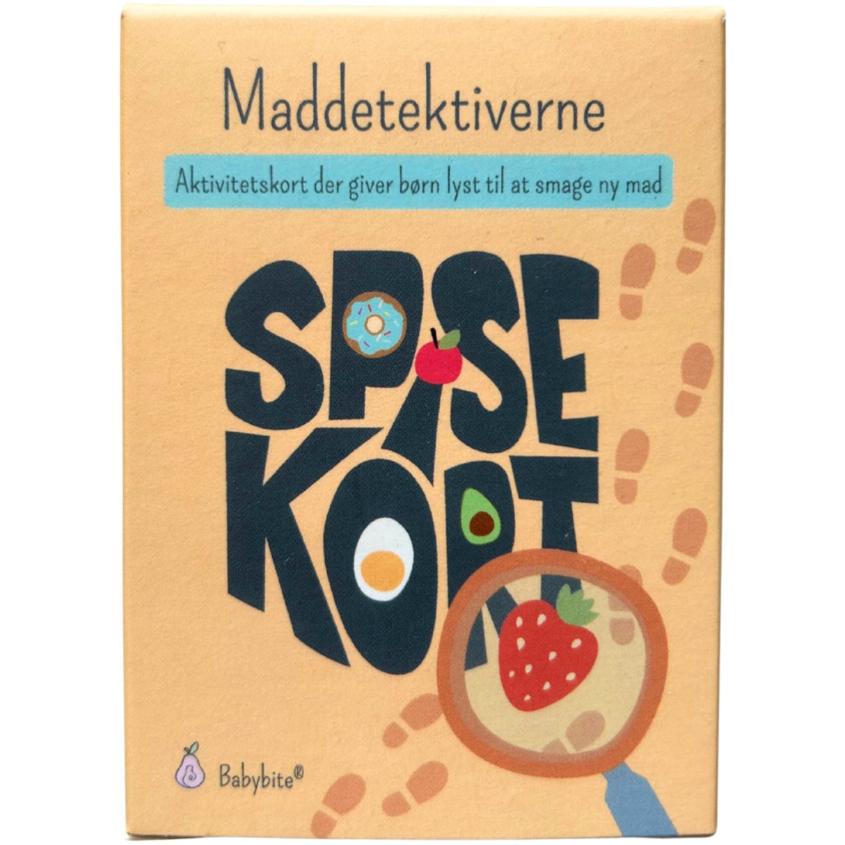 BABYBITE MATKORT: MATDETEKTIVERNA - Aktivitetskort som gör det roligt för barn att smaka på ny mat