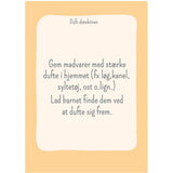 BABYBITE MATKORT: MATDETEKTIVERNA - Aktivitetskort som gör det roligt för barn att smaka på ny mat