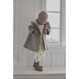 Huttelihut Camel Melange Täcka Huva Ull W. Lining