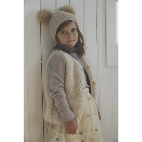 Huttelihut Cement Väst Ull Nallebjörn W. Lining