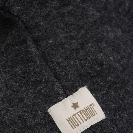 Huttelihut Dark Grey Melange Elefanthatt Triangles Ull