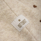 Huttelihut Sand Melange Elefanthatt All Över Emb. Ull