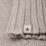 Huttelihut Camel Melange Elefanthatt Pixie Ull Stickad