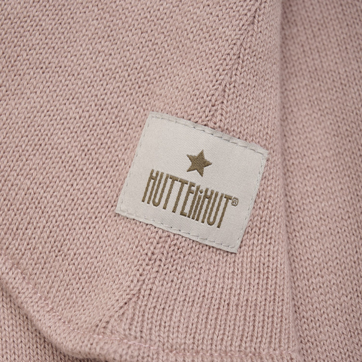 Huttelihut Mahogany Rose Elefanthatt Ull Stickad Windstop