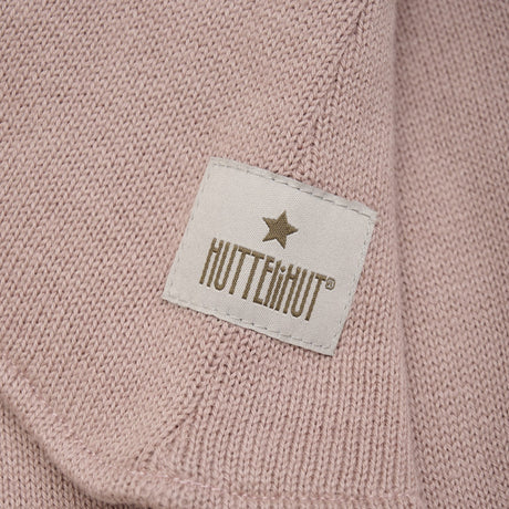 Huttelihut Mahogany Rose Elefanthatt Ull Stickad Windstop