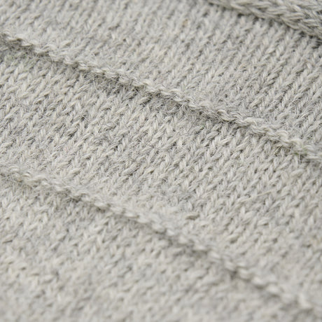 Huttelihut Medium Grey Melange Bonnet Ears Alpaca Ull Stickad