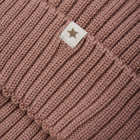 Huttelihut Burlwood Beanie Ull Stickad