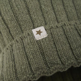 Huttelihut Beetle Mössa Stickad Alpaca Pompom