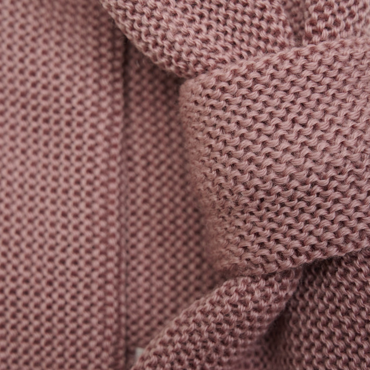 Huttelihut Burlwood Pannband Ull Stickad