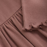 Huttelihut Burlwood Klänning Ls Rib