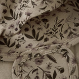 Minymo Smoke Gray Klänning LS AOP Sweat