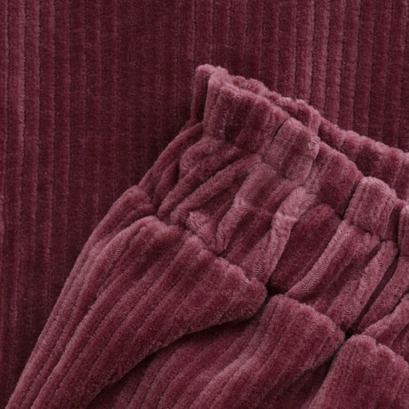 Minymo Rose Brown Byxor Velour