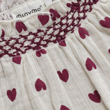 Minymo Eggnog Blus LS AOP