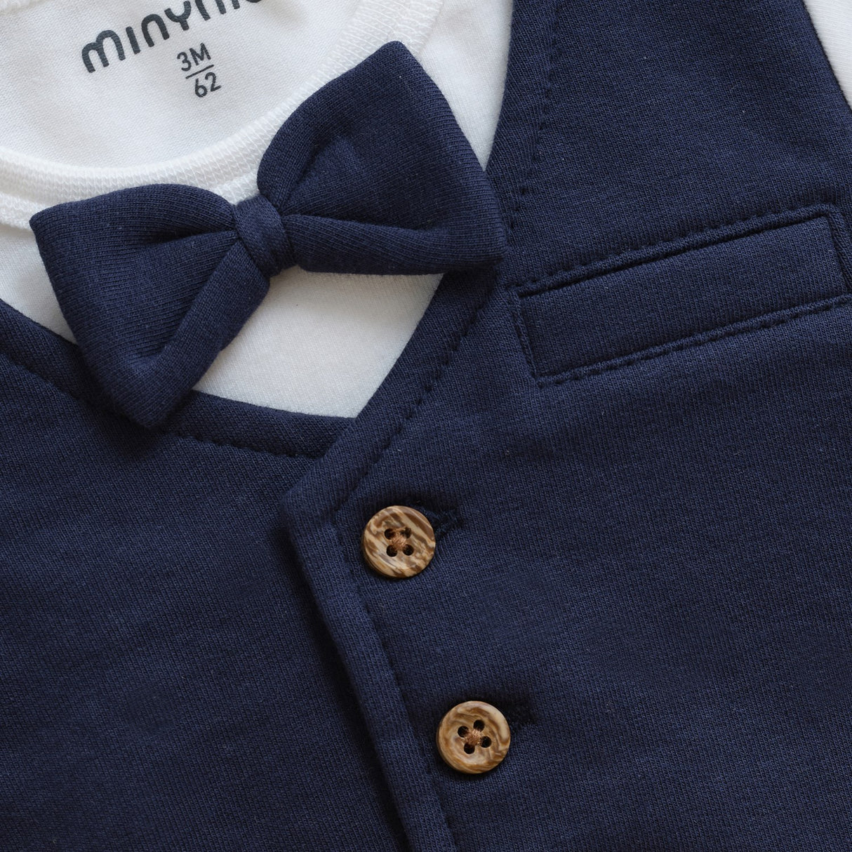 Minymo Parisian Night Dräkt LS