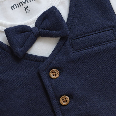 Minymo Parisian Night Dräkt LS