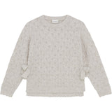 Minymo Smoke Gray Pullover LS Stickad