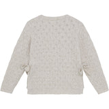 Minymo Smoke Gray Pullover LS Stickad