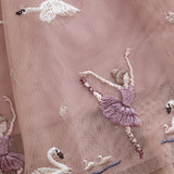 Minymo Shadow Gray Kjol Mesh W. Emb.