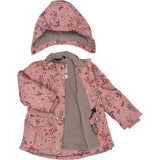 Mikk-Line Burlwood Polyester Girls Jacka AOP Floral