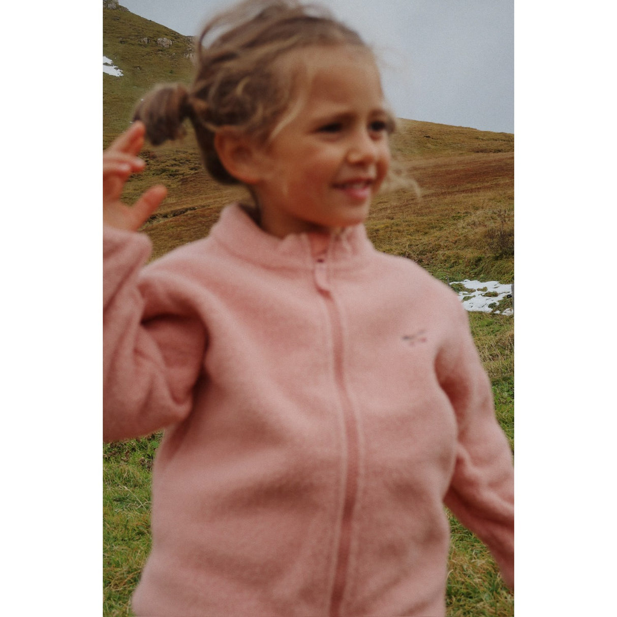 Konges Sløjd Cameo Brown Thermy Fleece Jacka Grs