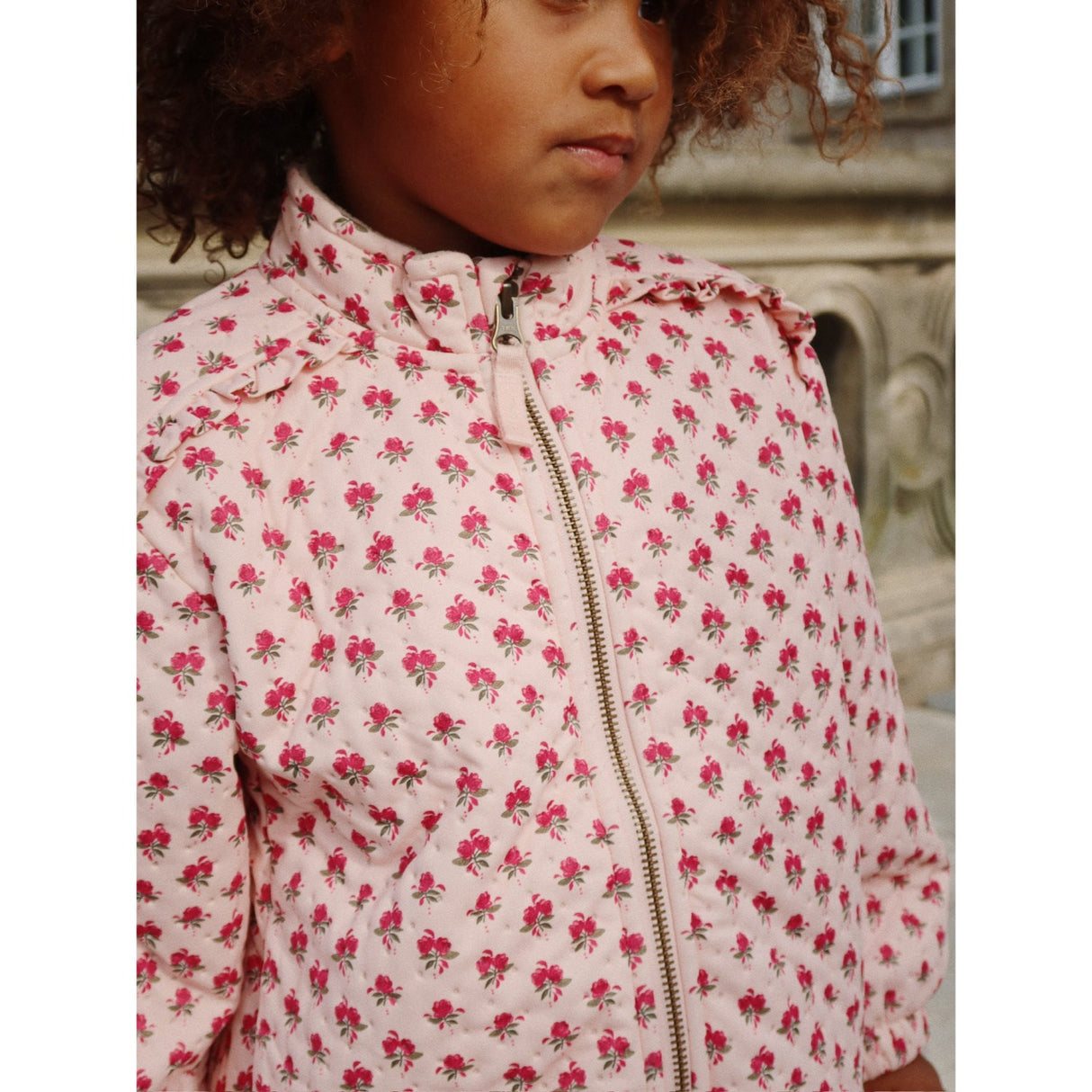 Konges Sløjd Rosie Blush Thermo Frill Jacka Grs