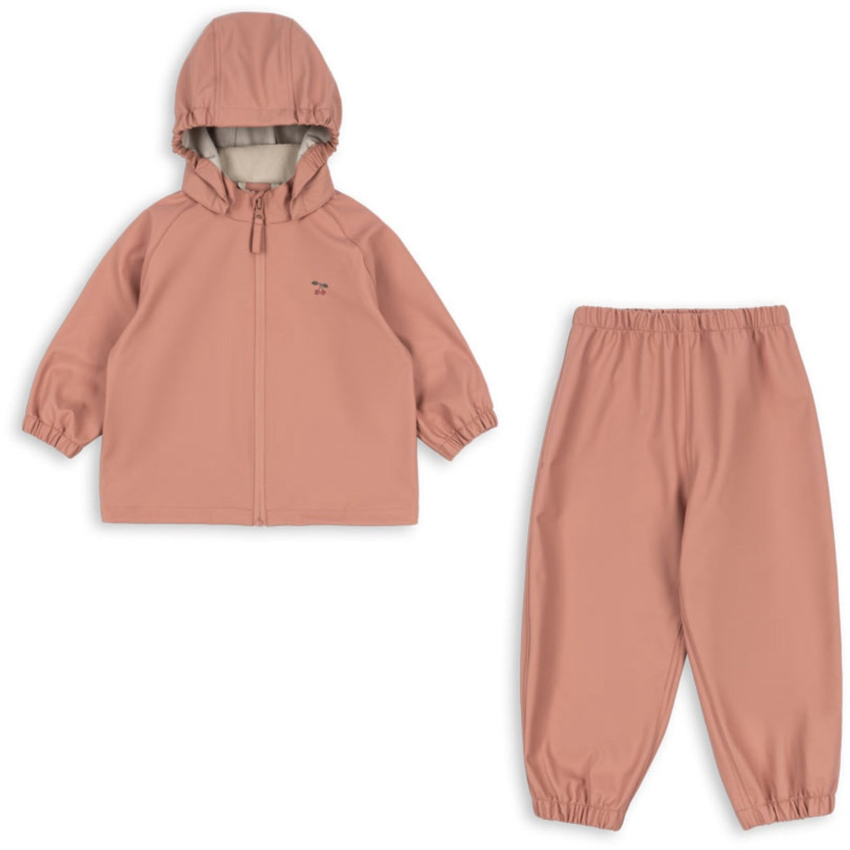 Konges Sløjd Cameo Brown Plainy Rain Sett