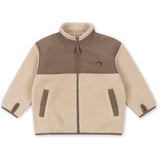 Konges Sløjd Oxford Tan Flynn Fleece Jacka Grs
