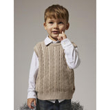 Name It Island Fossil Nmmroman Stickad Slipover