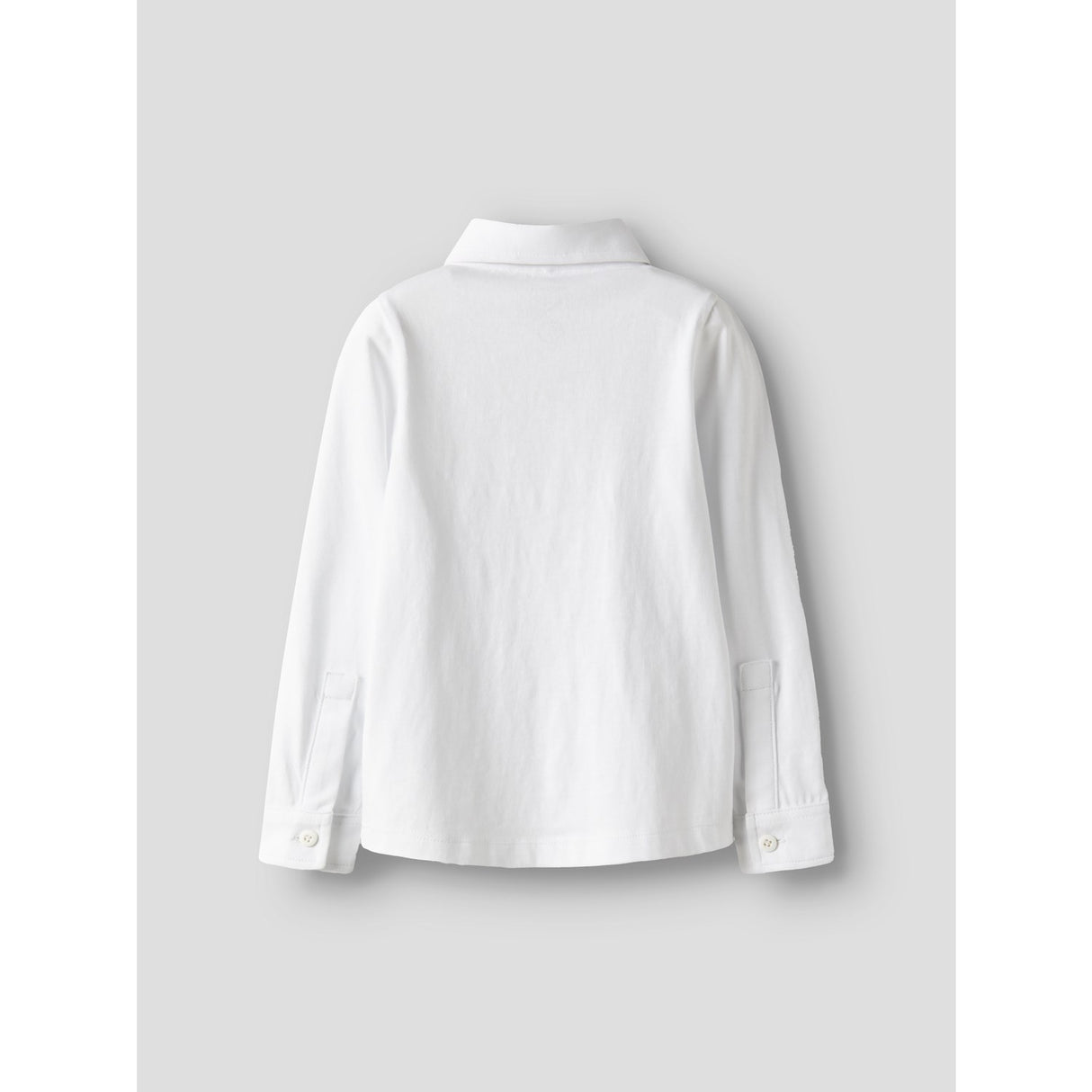Name It Bright White Nmmronalo Ls Jersey Skjorta